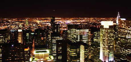 New York Skyline by Night