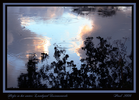 Herfst in het water