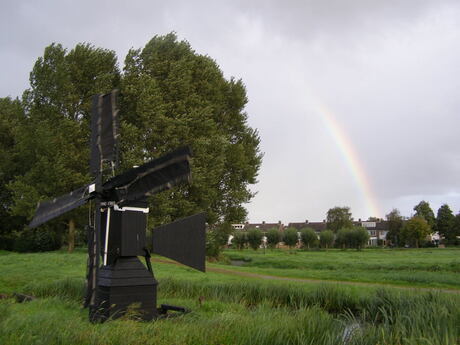 malende weidemolen