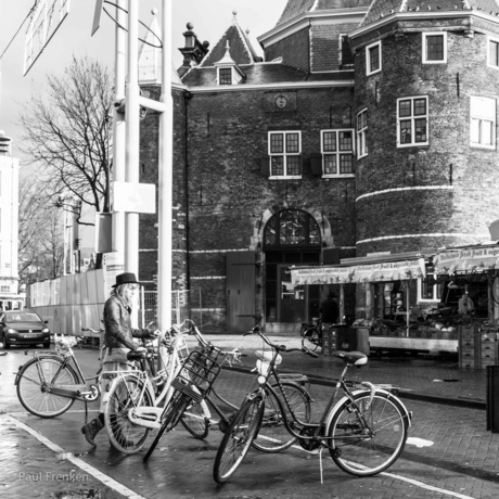 meisje met fiets