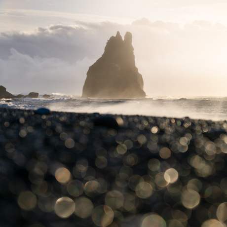 Bokeh beach