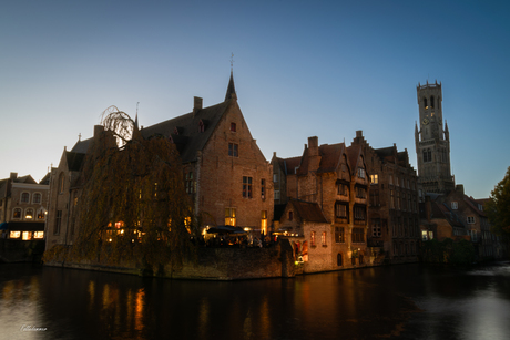 Brugge by night.