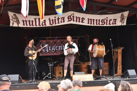 Geen leven zonder muziek. 