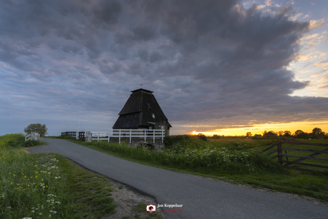 Sunset Sluismolen