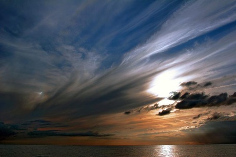 Water en Wolken