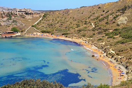 Malta Ghajn Tuffieha Bay