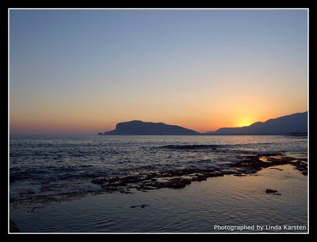 Zonsondergang in Alanya