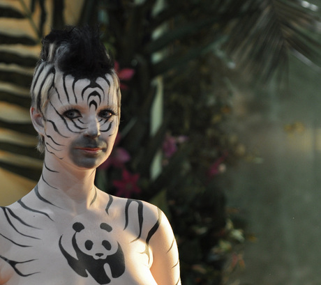 Bodypaint Zebra