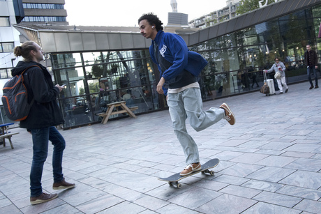 Skateboarder Rotterdam