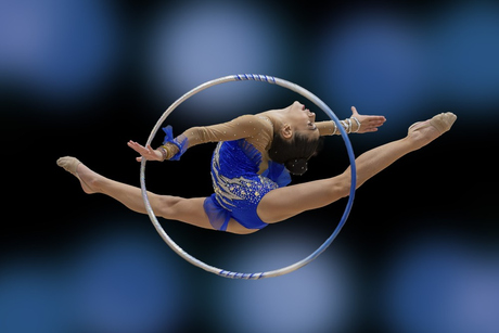 hoepelgymnaste