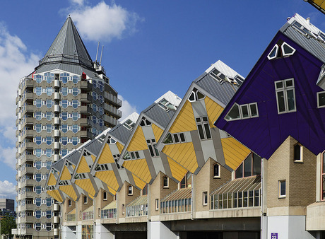 Kubuswoningen in Rotterdam