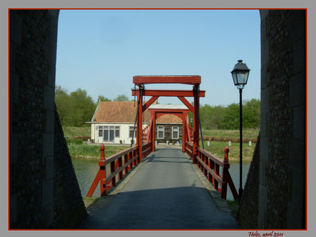 Poort en vestingbrug van Bourtange