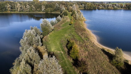 Herfst op het Hambroekplas