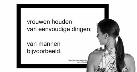 vrouwen houden van....