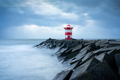 Vuurtoren op de pier