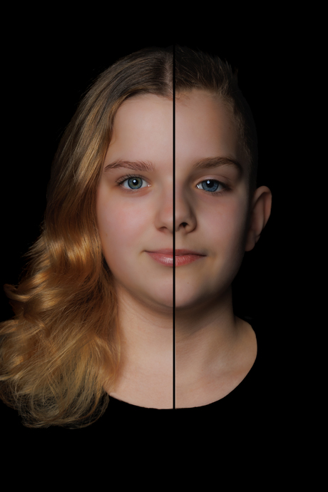 Duoportret Jolijn en Jelmer, 15 en 11 jaar