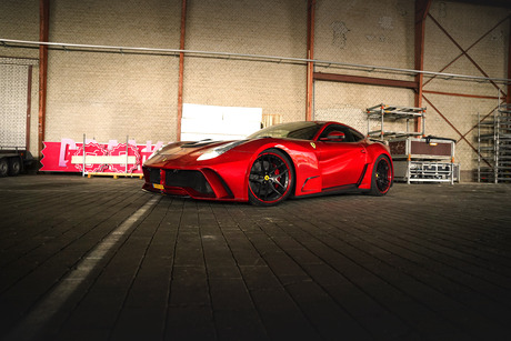 Fotoshoot Ferrari F12 Novitec N-Largo S