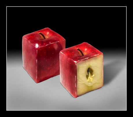 Square apples