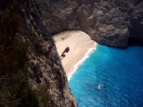 scheepsvrak zakynthos