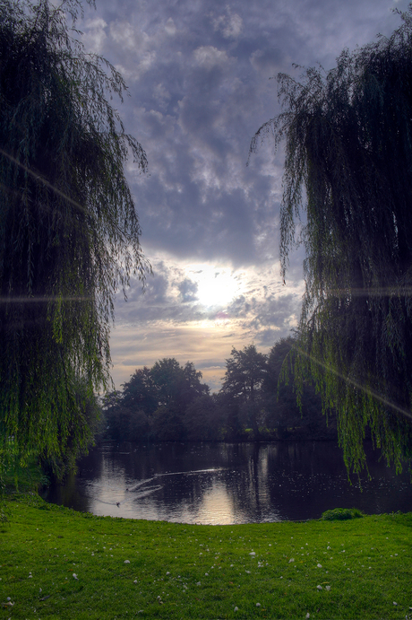 herfstlucht in lelystad