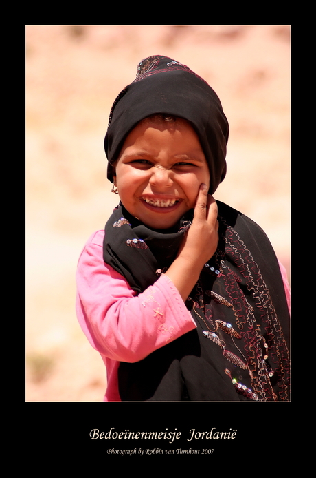 Bedoeïnenmeisje (Jordanië)