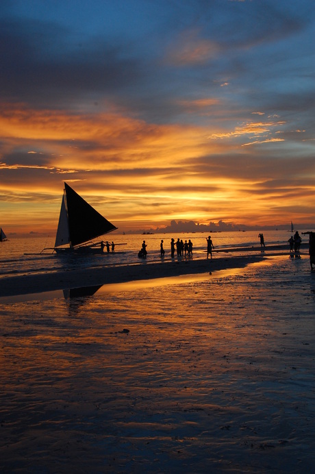 Zonsondergang Boracay