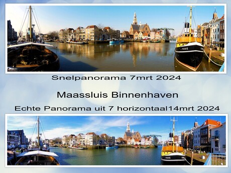 Collage   Maassluis   verschil  Panorama s   ECHT en SNEL   met uitleg  7 en 14 mrt 2024 