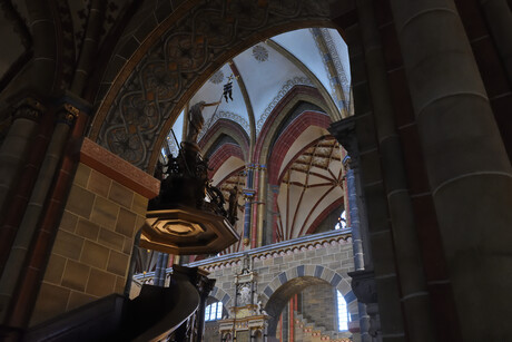 Interieur St. Petri Dom Bremen. 