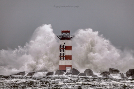 Storm in Holland. 