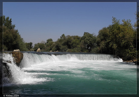 Waterval Manavgat Turkije.