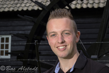 Portret bij de molen