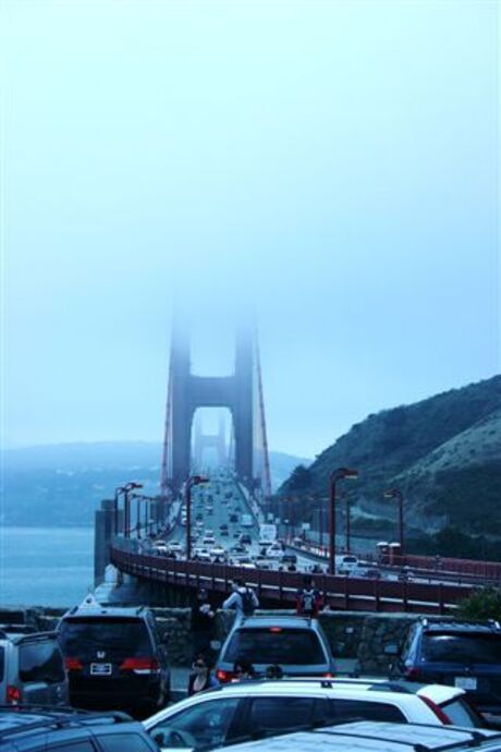 ochtendnevel Golden Gate