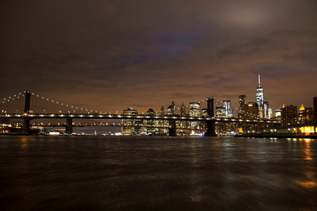 Manhattan and Brooklyn Bridge
