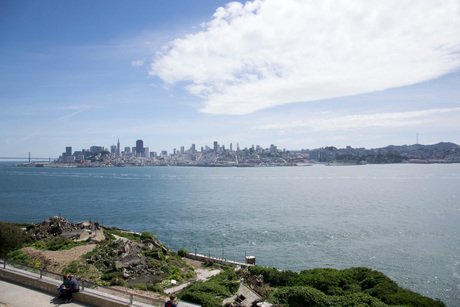 Uitzicht vanaf Alcatraz