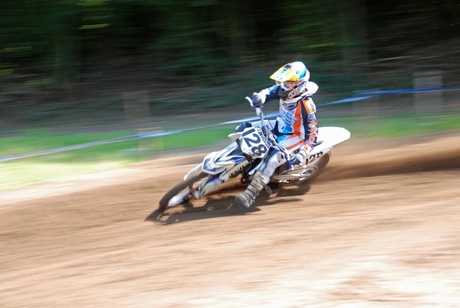 Motorcross actie