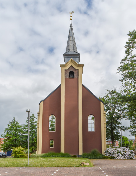 Scheemda kerk Gevel