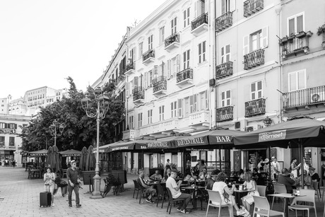 Cagliari in black & white