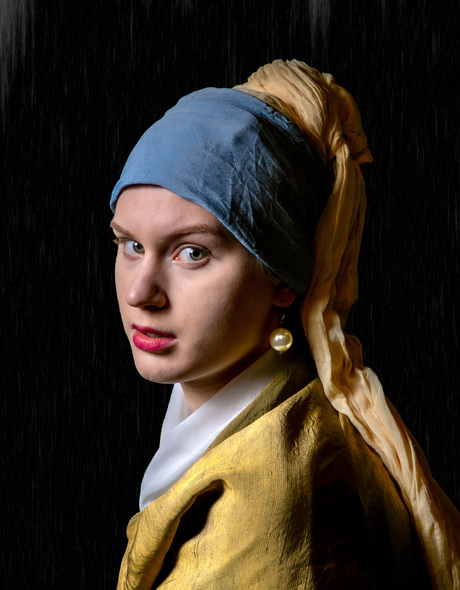 meisje met de parel van Vermeer