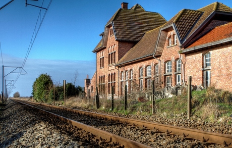 afgedankt stationnetje