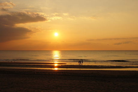 zonsondergang Noordwijkse strand