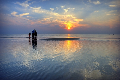 Een kalme zomeravond