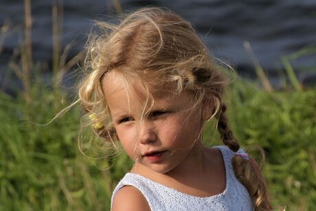 Meisje, gefotografeerd op Sail