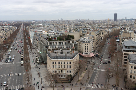 Uitzicht over Parijs 