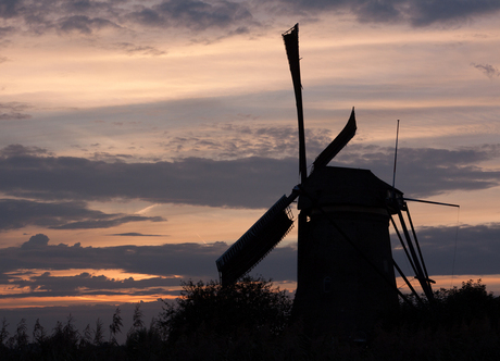 Kinderdijk Zonsondergang