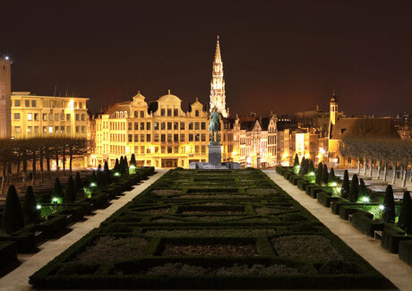 Brussels by night