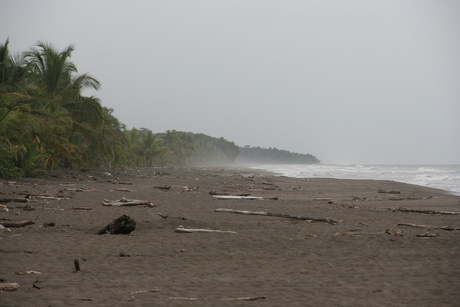 Verlaten strand