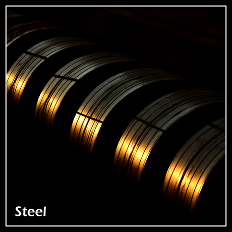 Steel in a ship