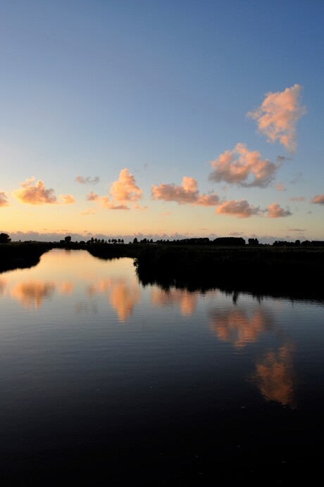 Sunset reflections