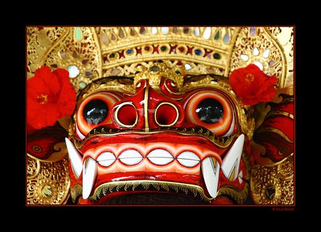 Barongmasker Bali