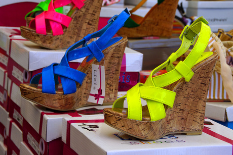 Kleurrijke schoenen